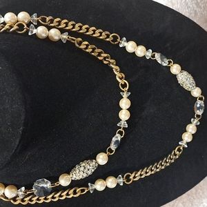 Chunky 21" Multimedia Necklace